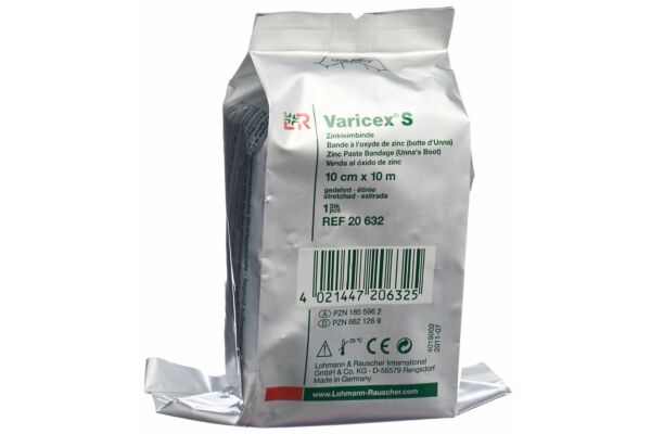 Varicex S bande à l'oxyde de zinc 10cmx10m
