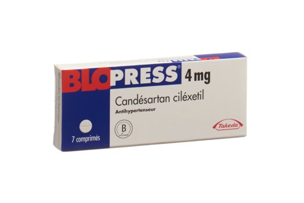 Blopress Tabl 4 mg 7 Stk