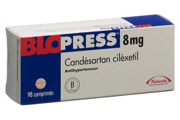 Blopress Tabl 8 mg 98 Stk