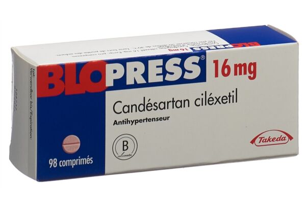 Blopress Tabl 16 mg 98 Stk