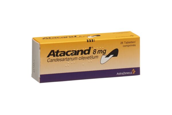Atacand Tabl 8 mg 28 Stk