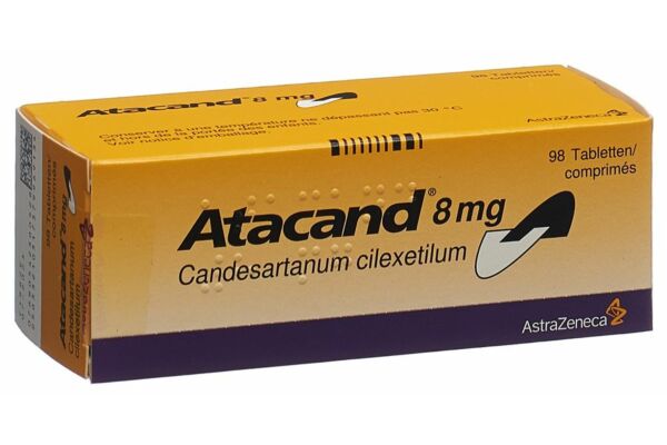 Atacand cpr 8 mg 98 pce