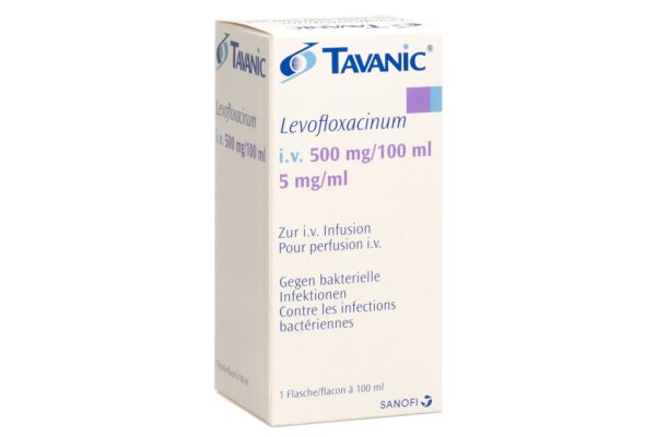 Tavanic i.v. sol perf 500 mg/100ml flac 100 ml