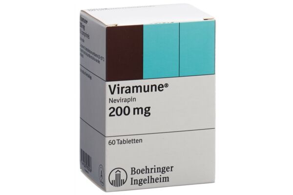 Viramune Tabl 200 mg 60 Stk