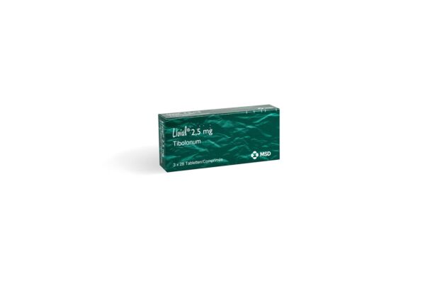 Livial cpr 2.5 mg 3 x 28 pce