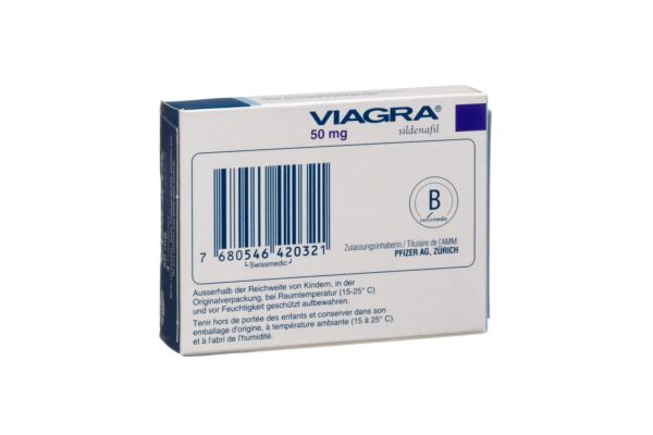 Viagra Filmtabl 50 mg 4 Stk