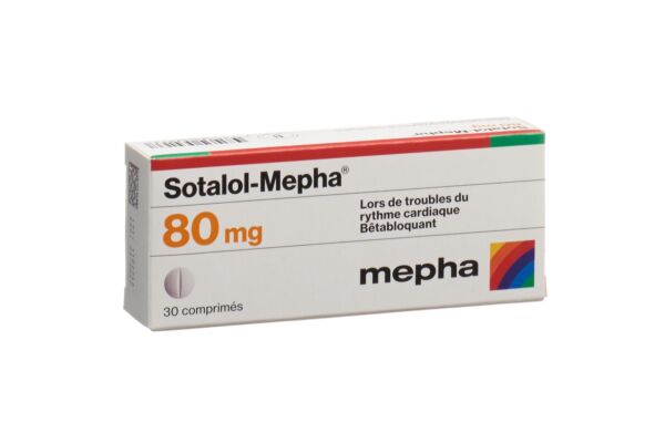 Sotalol-Mepha cpr 80 mg 30 pce