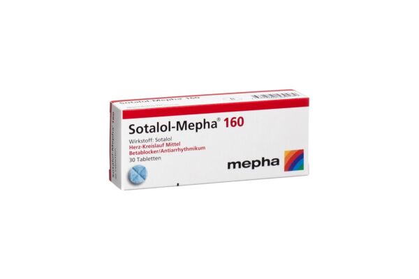 Sotalol-Mepha cpr 160 mg 30 pce