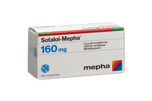 Sotalol-Mepha cpr 160 mg 100 pce