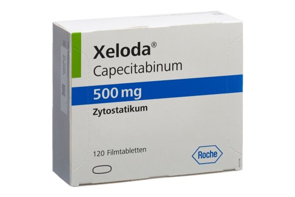 Xeloda cpr pell 500 mg 120 pce
