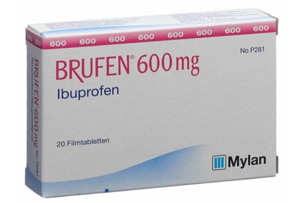 Brufen Filmtabl 600 mg 20 Stk