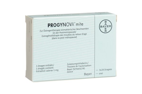 Progynova mite Drag 1 mg 3 x 28 Stk