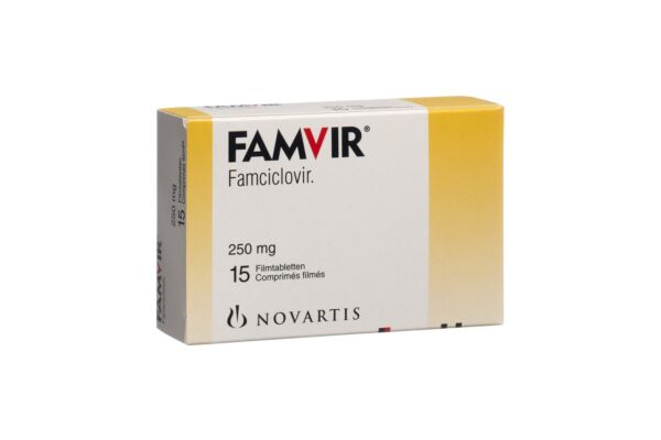 Famvir Tabl 250 mg 15 Stk