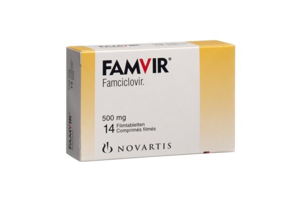 Famvir Tabl 500 mg 14 Stk