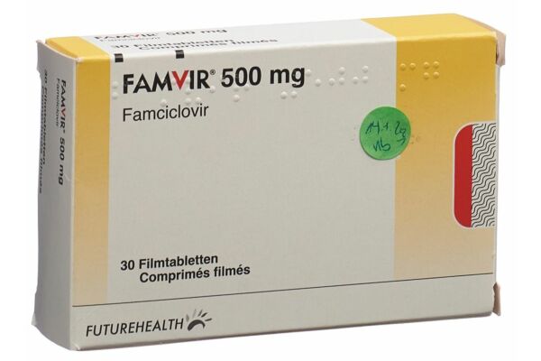 Famvir Tabl 500 mg 30 Stk