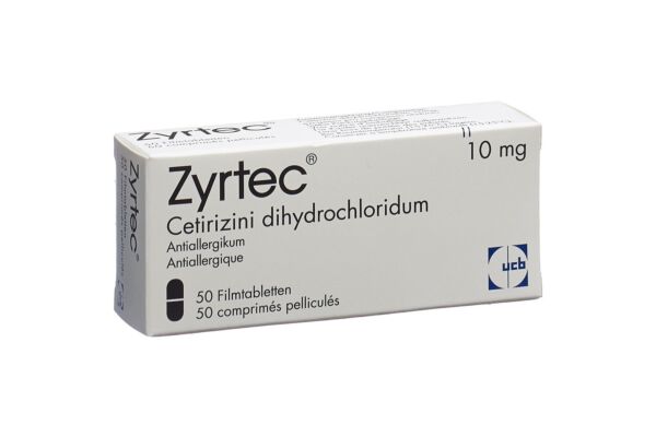 Zyrtec cpr pell 10 mg 50 pce
