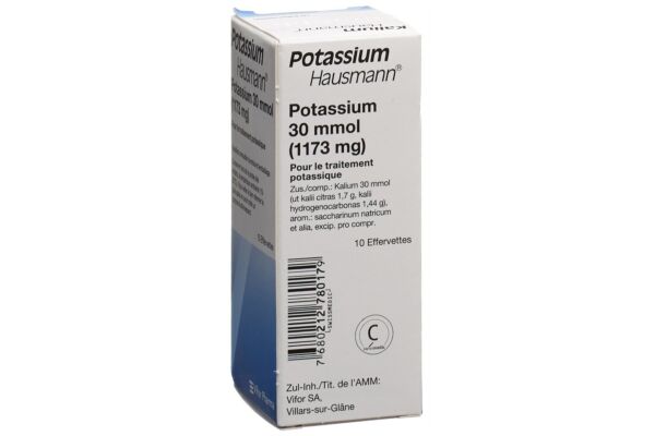 Potassium Hausmann cpr eff 10 pce