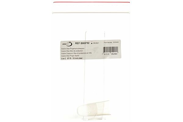 OMNIMED Stax-Dés de protection Gr2 perforée transparent