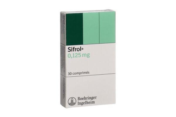 Sifrol Tabl 0.125 mg 30 Stk