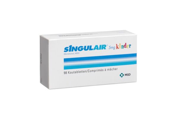 Singulair Kautabl 5 mg Kind 98 Stk