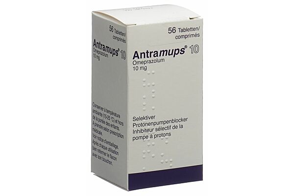 Antramups cpr 10 mg bte 56 pce