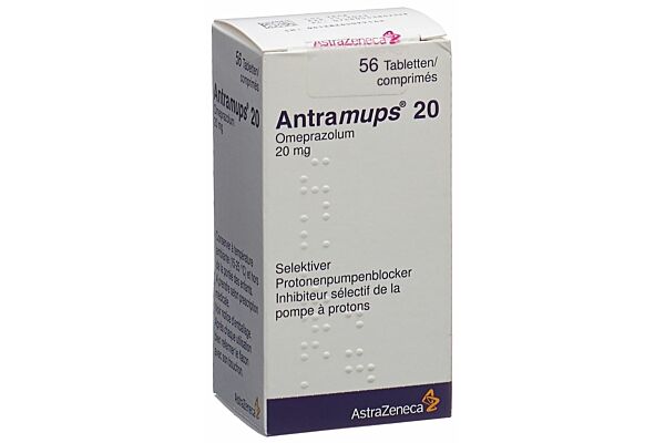 Antramups cpr 20 mg bte 56 pce