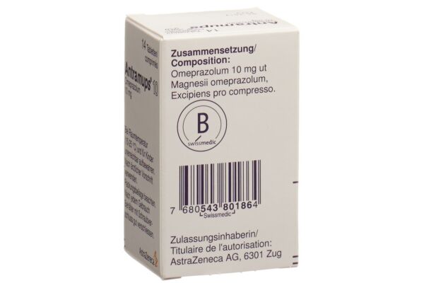 Antramups cpr 10 mg bte 14 pce
