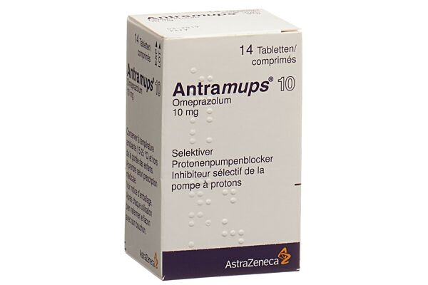 Antramups cpr 10 mg bte 14 pce