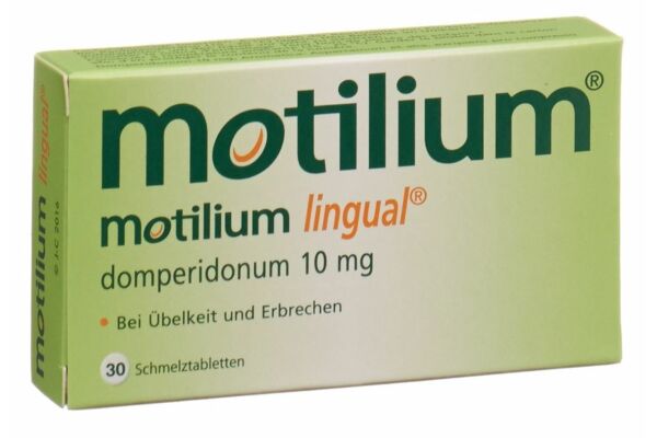 Motilium lingual cpr orodisp 10 mg 30 pce