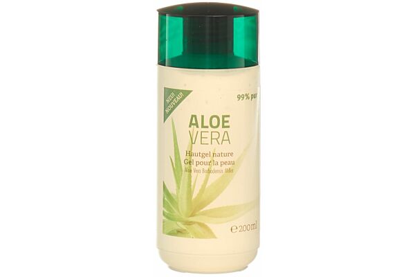 Aloe Vera gel pour la peau 99 % pur nature 200 ml