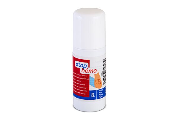 Stop Hémo poudre hémostatique stérile flacon refermable 8 g