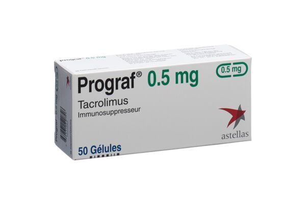 Prograf caps 0.5 mg 50 pce