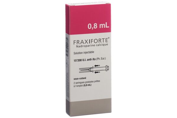 Fraxiforte 0.8 ml Inj Lös 2 Fertspr 0.8 ml