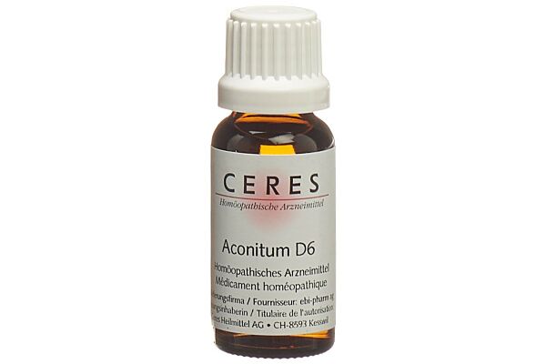 Ceres aconitum 6 D dilution fl 20 ml