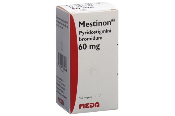 Mestinon Drag 60 mg Fl 150 Stk