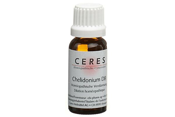 Ceres Chelidonium D 8 Dilution Fl 20 ml