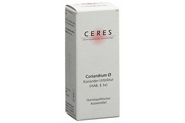 Ceres coriandrum teint mère fl 20 ml