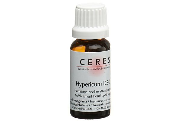Ceres Hypericum D 30 Dilution Fl 20 ml