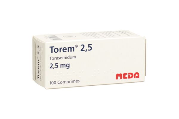 Torem Tabl 2.5 mg 100 Stk