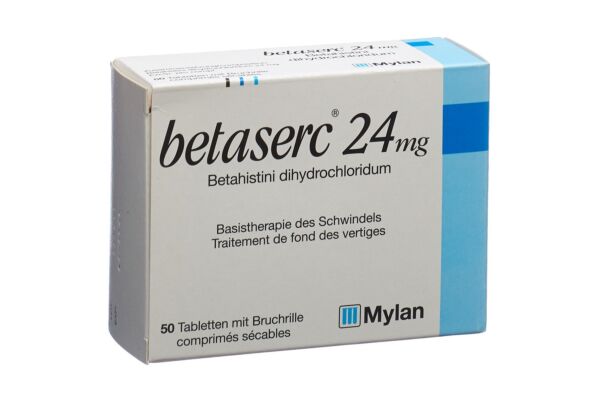 Betaserc cpr 24 mg 50 pce