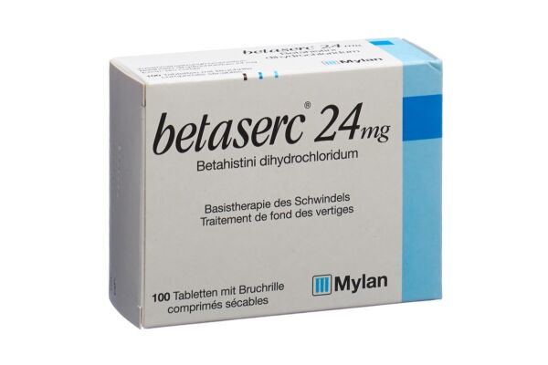 Betaserc cpr 24 mg 100 pce