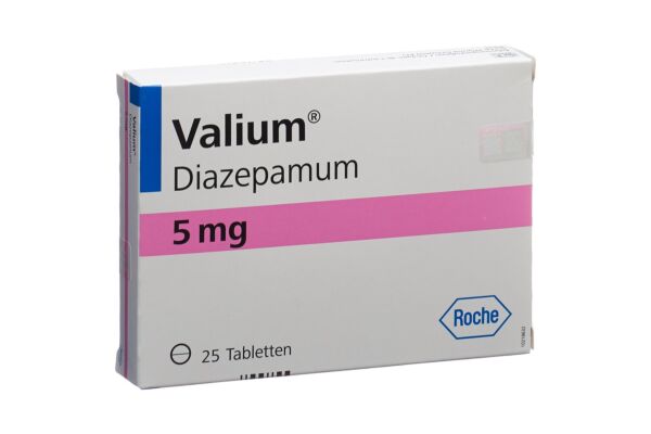 Valium Tabl 5 mg 25 Stk