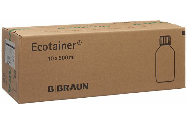 Aqua Dest Braun sol rinç 10 Ecotainer 500 ml