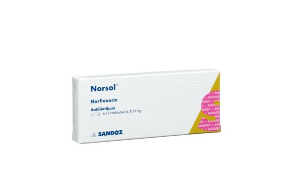 Norsol cpr 400 mg 6 pce