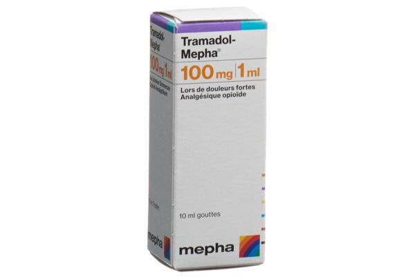Tramadol-Mepha Tropfen 100 mg/ml Fl 10 ml
