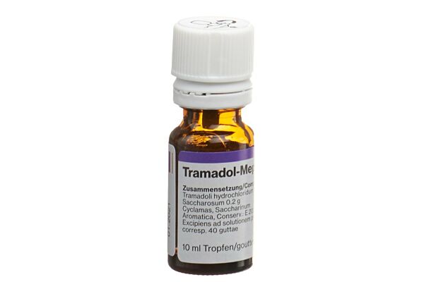 Tramadol-Mepha Tropfen 100 mg/ml 3 Fl 10 ml