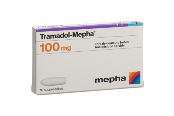Tramadol-Mepha Supp 100 mg 10 Stk