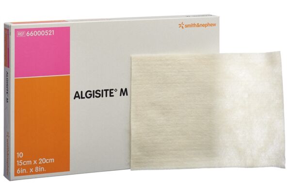 ALGISITE M compresses alginat 15x20cm 10 pce
