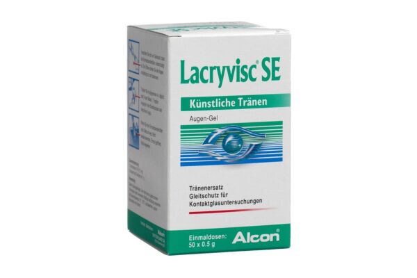 Lacryvisc SE gel opht 50 unidos 0.5 g