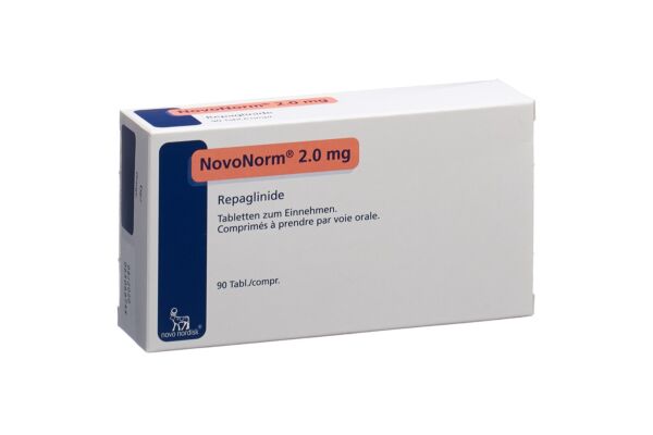 NovoNorm Tabl 2 mg 90 Stk